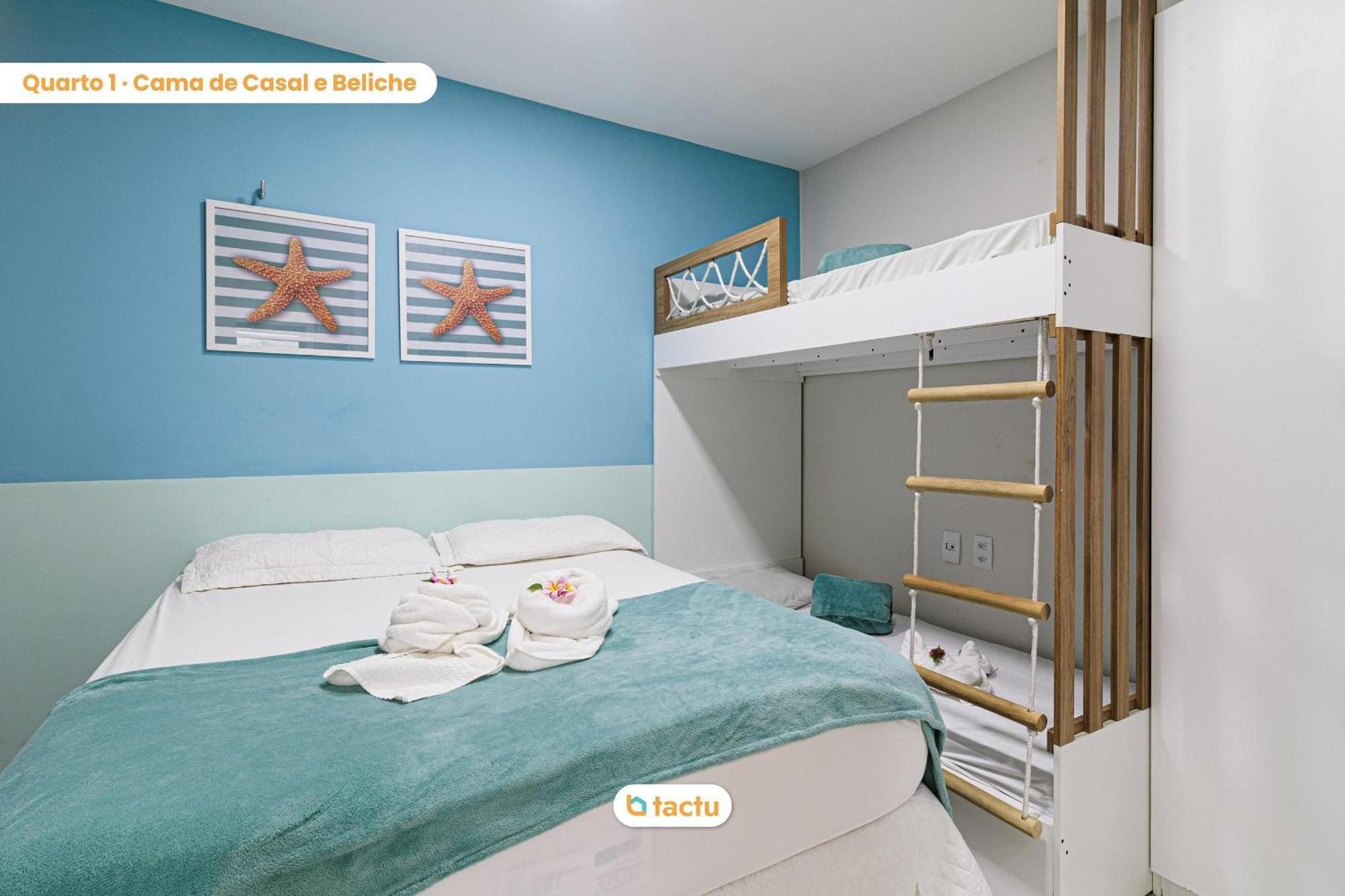 Apartamento gigante de 98 m2 no bloco mais luxuoso do VG Sun Cumbuco por Tactu Exterior foto