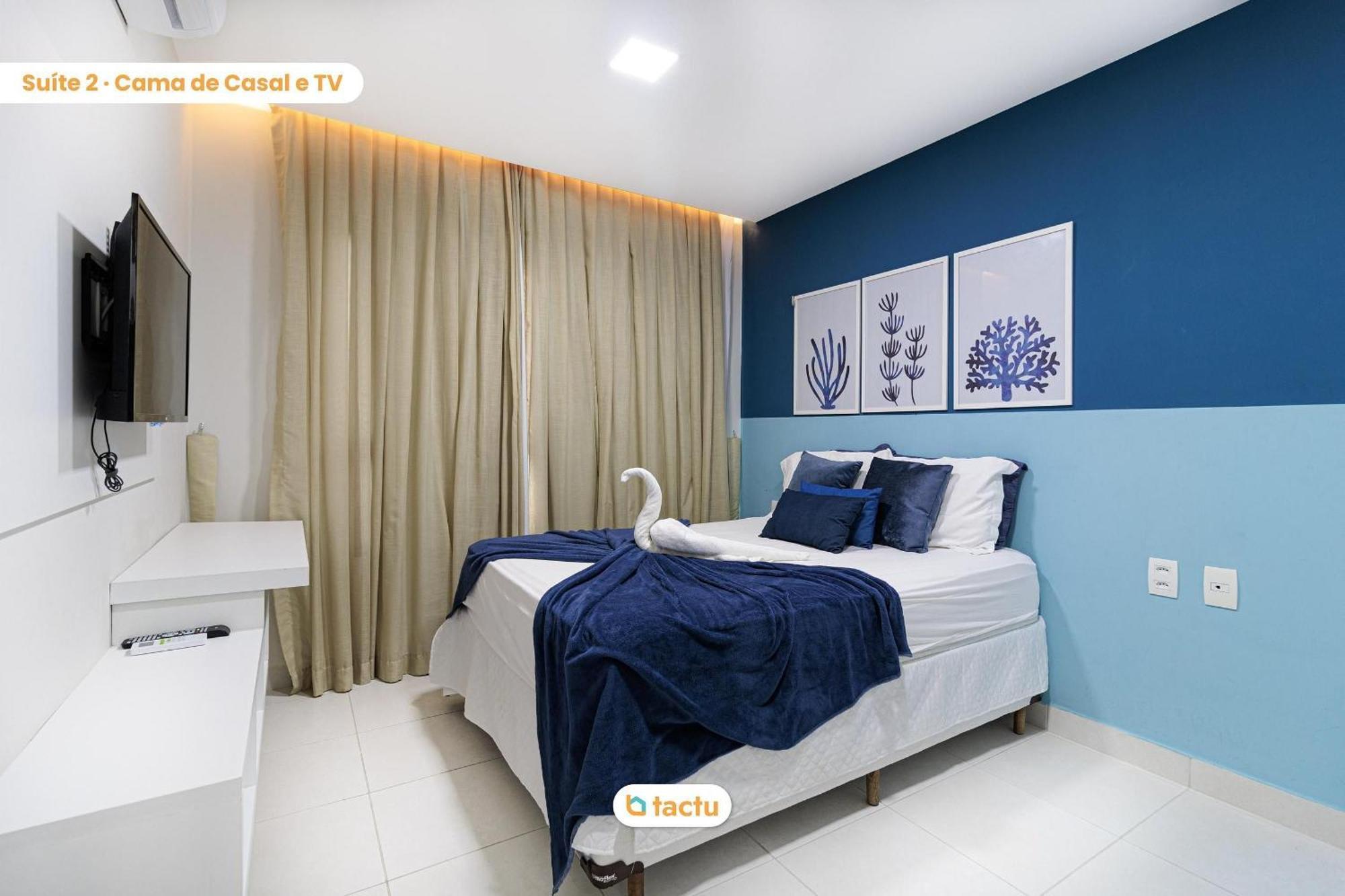 Apartamento gigante de 98 m2 no bloco mais luxuoso do VG Sun Cumbuco por Tactu Exterior foto