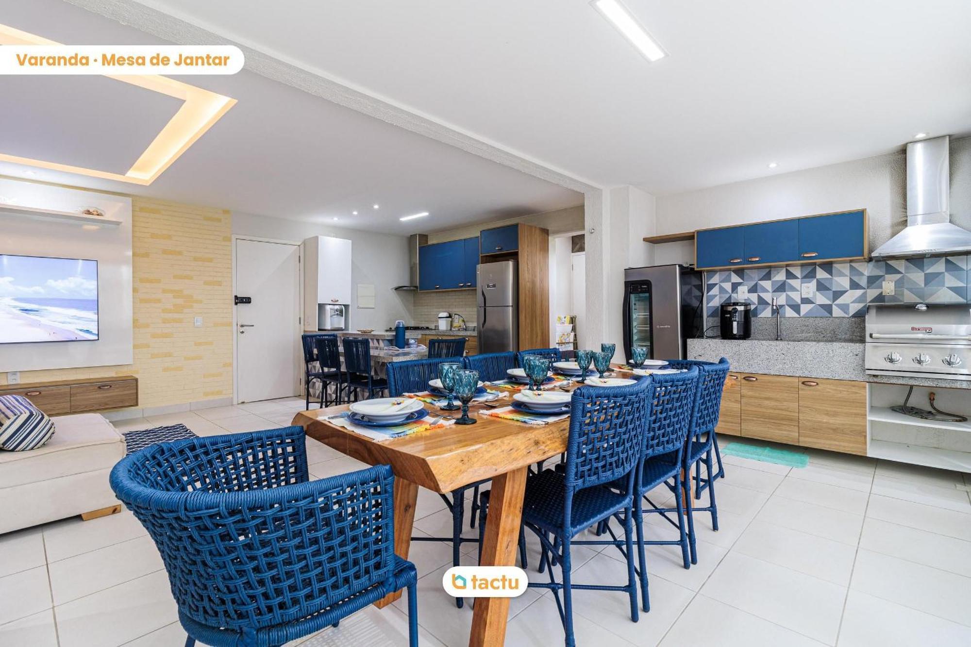 Apartamento gigante de 98 m2 no bloco mais luxuoso do VG Sun Cumbuco por Tactu Exterior foto