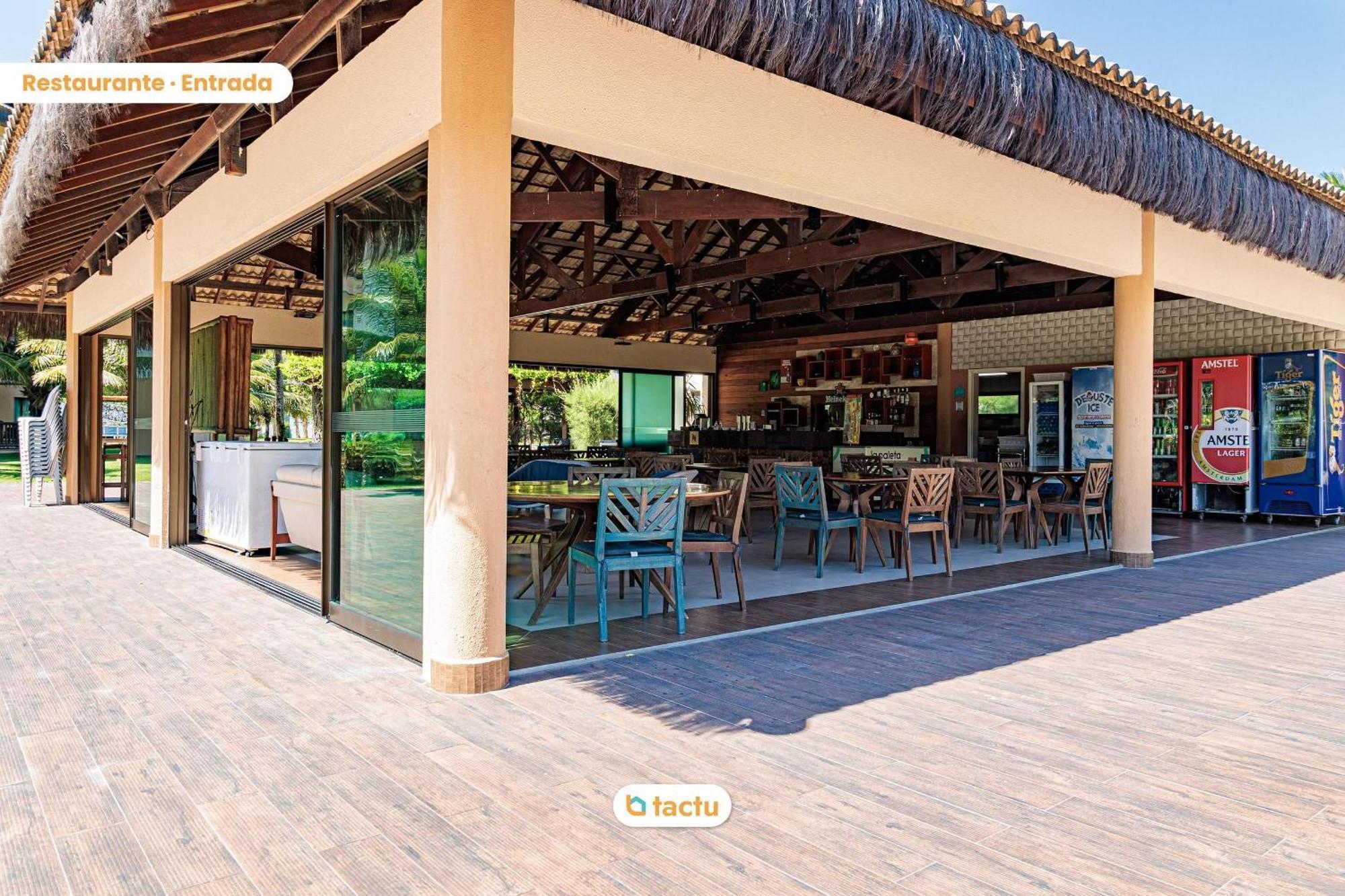 Apartamento gigante de 98 m2 no bloco mais luxuoso do VG Sun Cumbuco por Tactu Exterior foto