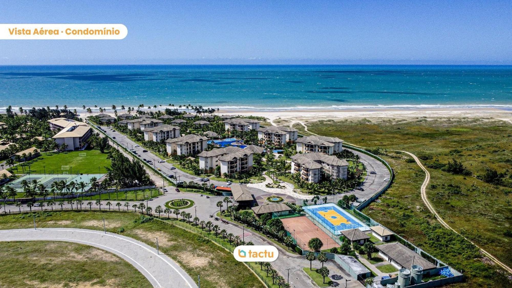 Apartamento gigante de 98 m2 no bloco mais luxuoso do VG Sun Cumbuco por Tactu Exterior foto