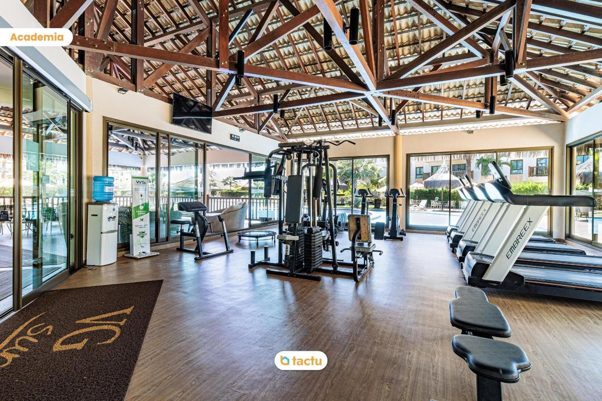 Apartamento gigante de 98 m2 no bloco mais luxuoso do VG Sun Cumbuco por Tactu Exterior foto