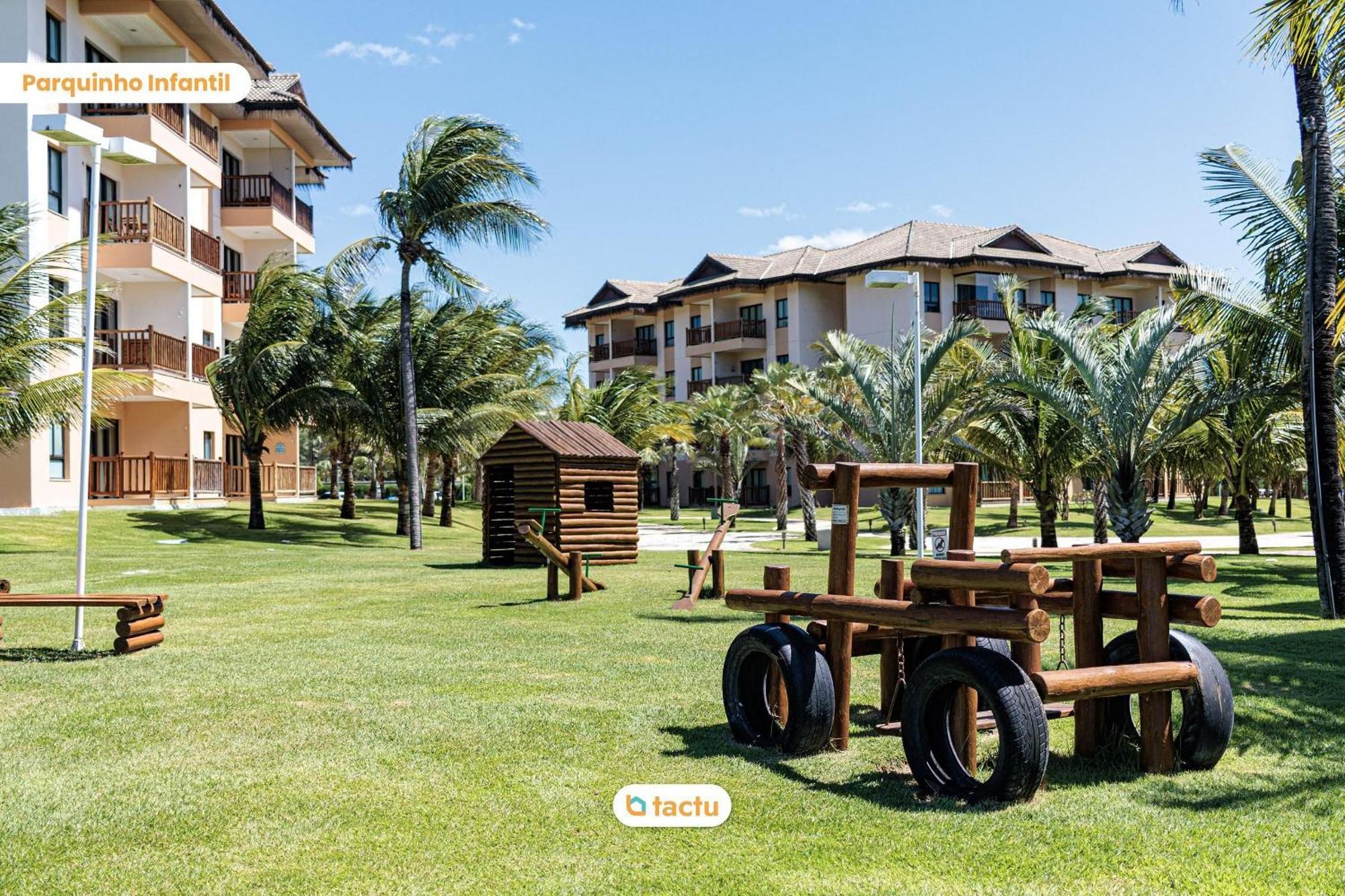 Apartamento gigante de 98 m2 no bloco mais luxuoso do VG Sun Cumbuco por Tactu Exterior foto