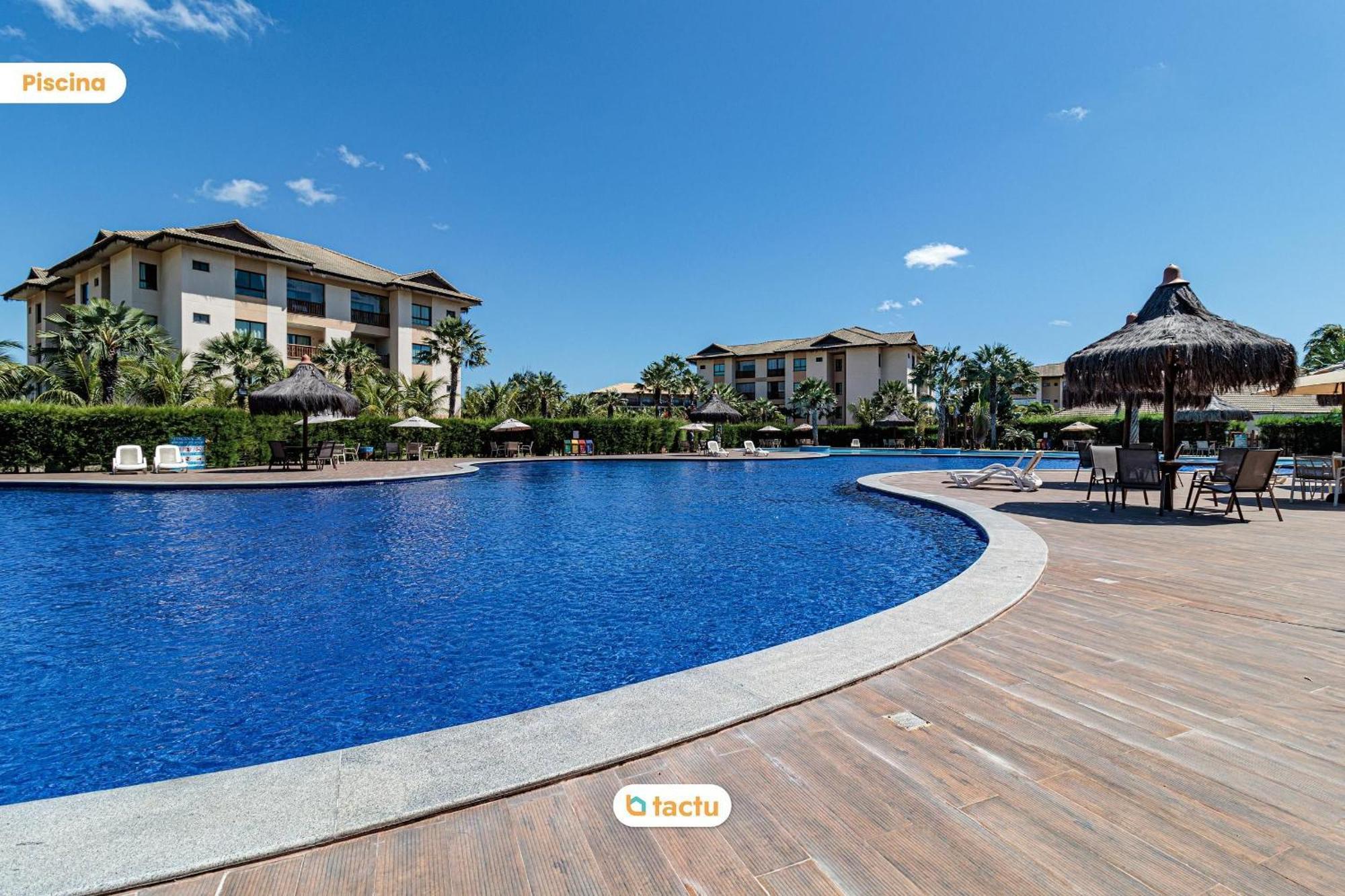 Apartamento gigante de 98 m2 no bloco mais luxuoso do VG Sun Cumbuco por Tactu Exterior foto